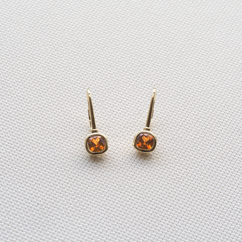 Malaya Garnet Earrings