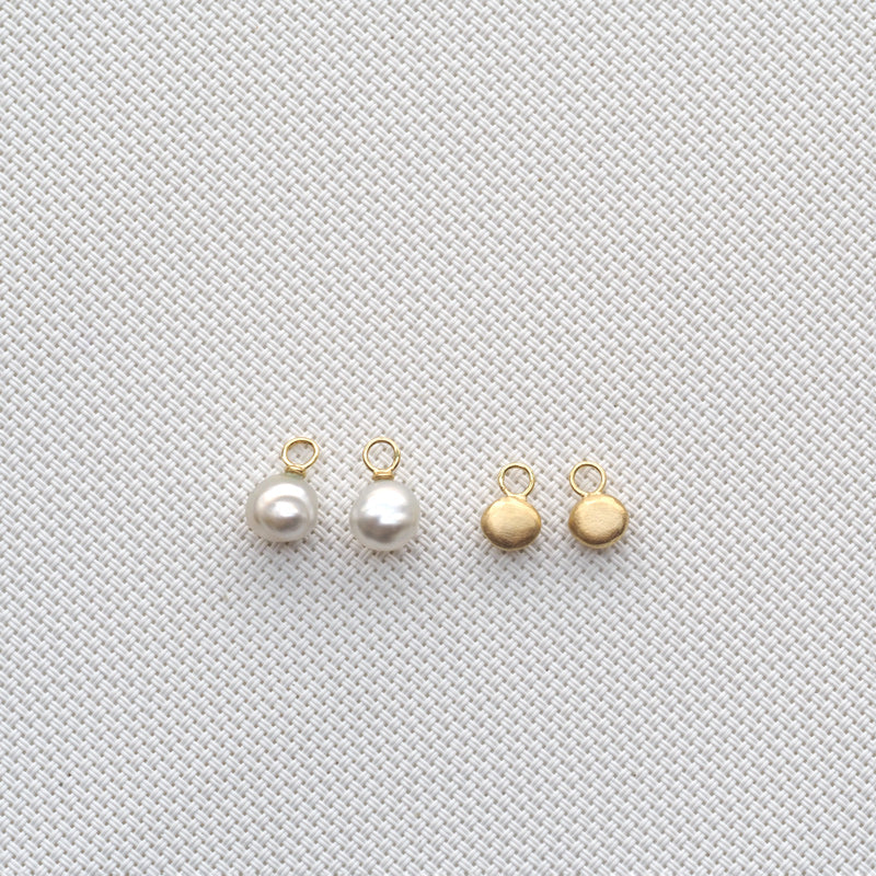 Diamond Hoops and Drops