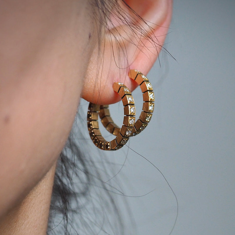 Diamond Hoops-Squares