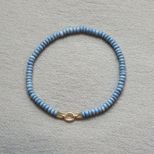Blue Opal Necklace