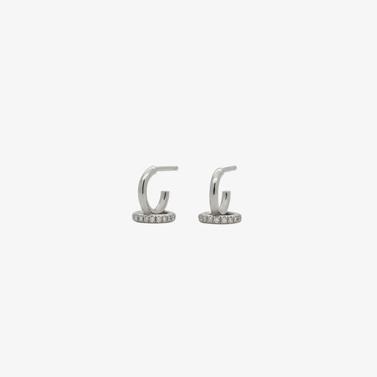 Duo Hoop Earrings